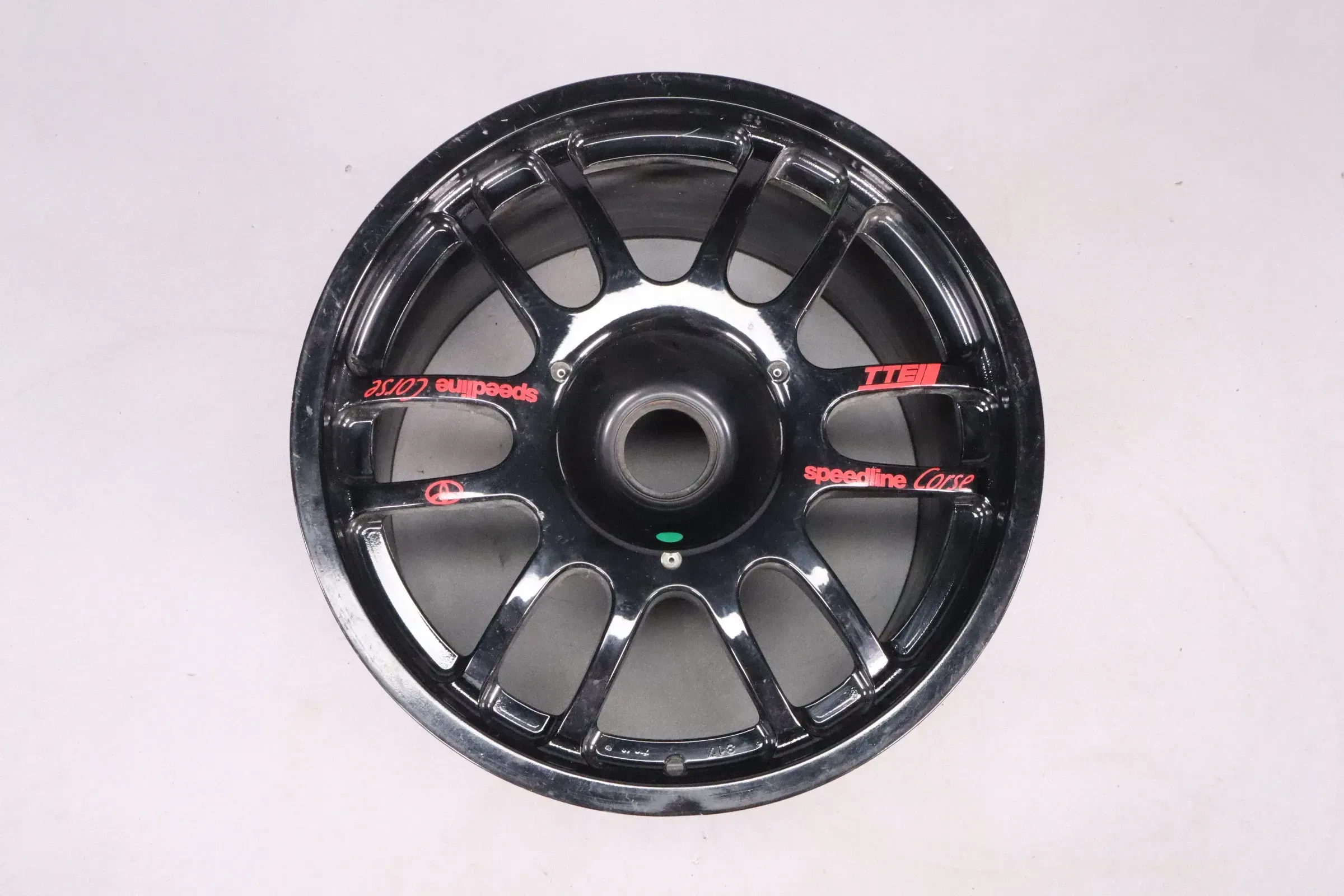 Toyota GTOne Speedline Corse TTE Rennsportfelge LeMans Zentralverschluss schwarz - Bild 1