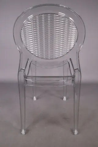 Scab Stapelstuhl Barbarella transparent klar Esszimmer NEU evtl Lagerspuren - Bild 4