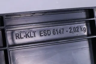 RL-KLT 6147 ÊSD Kunststoffbox schwarz bekuplast 01079 60x40x14,7cm stapelbar - Bild 11
