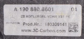 Mercedes-AMG GT4 Kotflügel links rechts Carbon A1908808501 A1908808601 NEU Lagerspuren - Bild 9