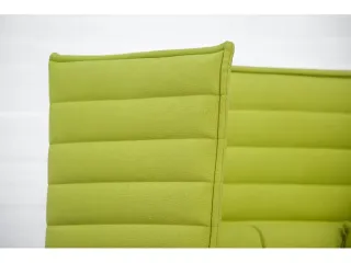VITRA Alcove Highback Sofa Stoff Grün chrom 2-Sitzer H:138cm B:160cm T:85cm - Bild 18
