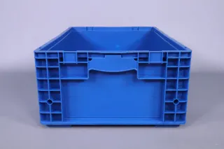 RL-KLT 6213 Kunststoffbox blau 40-6213 60x40x21,3cm stapelbar gebraucht labelfähig - Bild 4