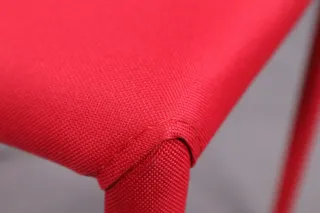 Piana Stapelstuhl Esszimmer Stoff rot EAN:5705994743425 NEU, Lagerspuren möglich - Bild 7