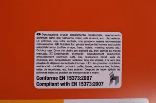 Scab Stapelstuhl Ola orange EAN:8005733021171 Modell:2117 NEU, evtl. Lagerspuren - Bild 9