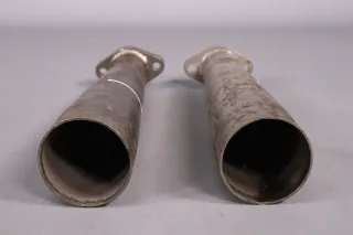 PORSCHE Endrohrset 60-70er Jahre   Länge 36 cm   Durchmesser 8cm  Gebraucht - Bild 3