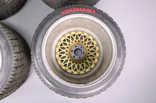 PORSCHE 956 962 BBS Räder Felgen 95636102200 95636102400 mit neuen Regenreifen - Bild 6