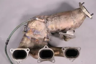 Porsche 981 Cayman GT4 Clubsport Abgaskrümmer mit Kat 9811132118C 9811132128C Gebraucht - Bild 15