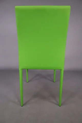 Piana Stapelstuhl Esszimmer Stoff grün  EAN:5705994743418  NEU evtl Lagerspuren - Bild 4
