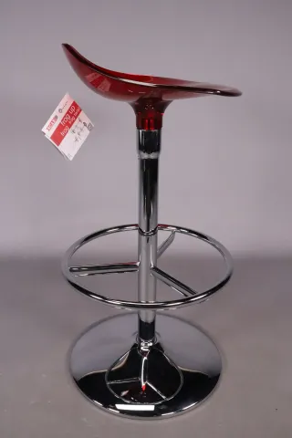 Scab Barhocker Frog twist H:84cm transparent rot EAN:8005733229829 NEU - Bild 3
