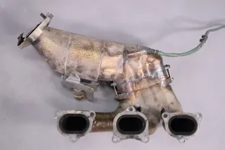 Porsche 981 Cayman GT4 Clubsport Abgaskrümmer mit Kat 9811132118C 9811132128C Gebraucht - Bild 8