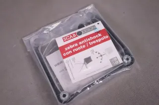 Scab Drehstuhl Zebra  Farbe: hochglanz schwarz  NEU mit Lagerspuren - Bild 15