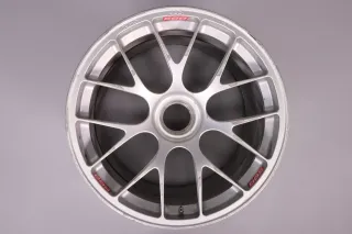 FERRARI F430 GT3 18“ Felge vorne BBS RE1005 778 silber gebraucht aber gut - Bild 4