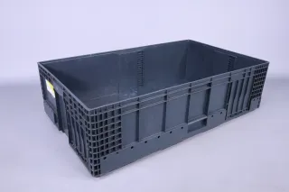 Europalette mit 9 Kunststoffboxen 40-1060-280-0 Medium-Behälter M 100x60x28cm - Bild 2
