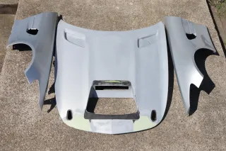 Mercedes-AMG GT4 Motorhaube Kotflügel-Set A1908808501 A1908808601 52513108000003 - Bild 1