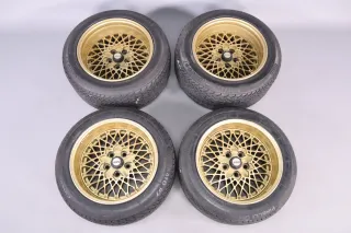 FERRARI 308 15“Felgen gold Magnesium BBS 108 18 26/80 E50.1 + 0250057 /81 - Bild 1