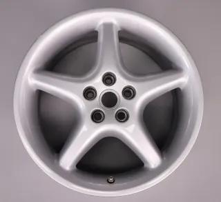 FERRARI 550 Maranello 2x 165110 8,5x18“ET43,65 SL1052 Speedline silber gebraucht - Bild 11