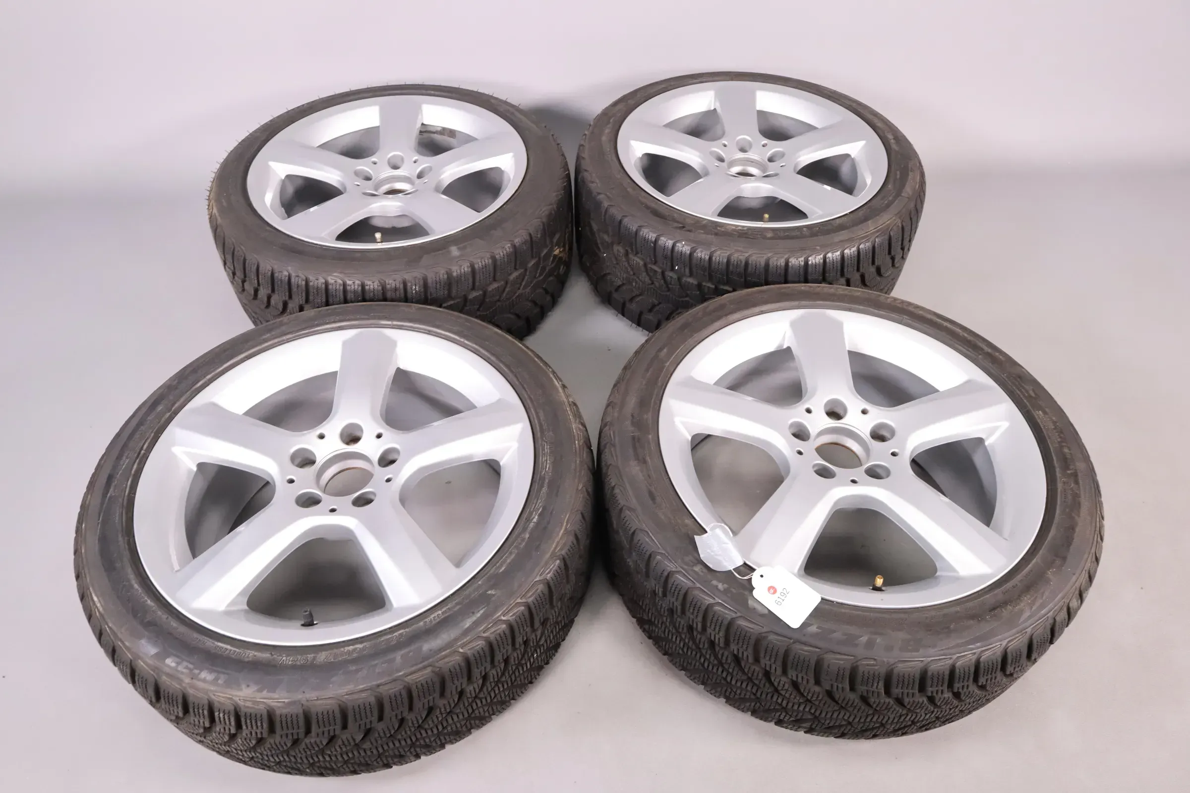 Mercedes-Benz SLK Winterkomplettradsatz 7,5+8,5x17“mit Bridgestone A1724013602 - Bild 1
