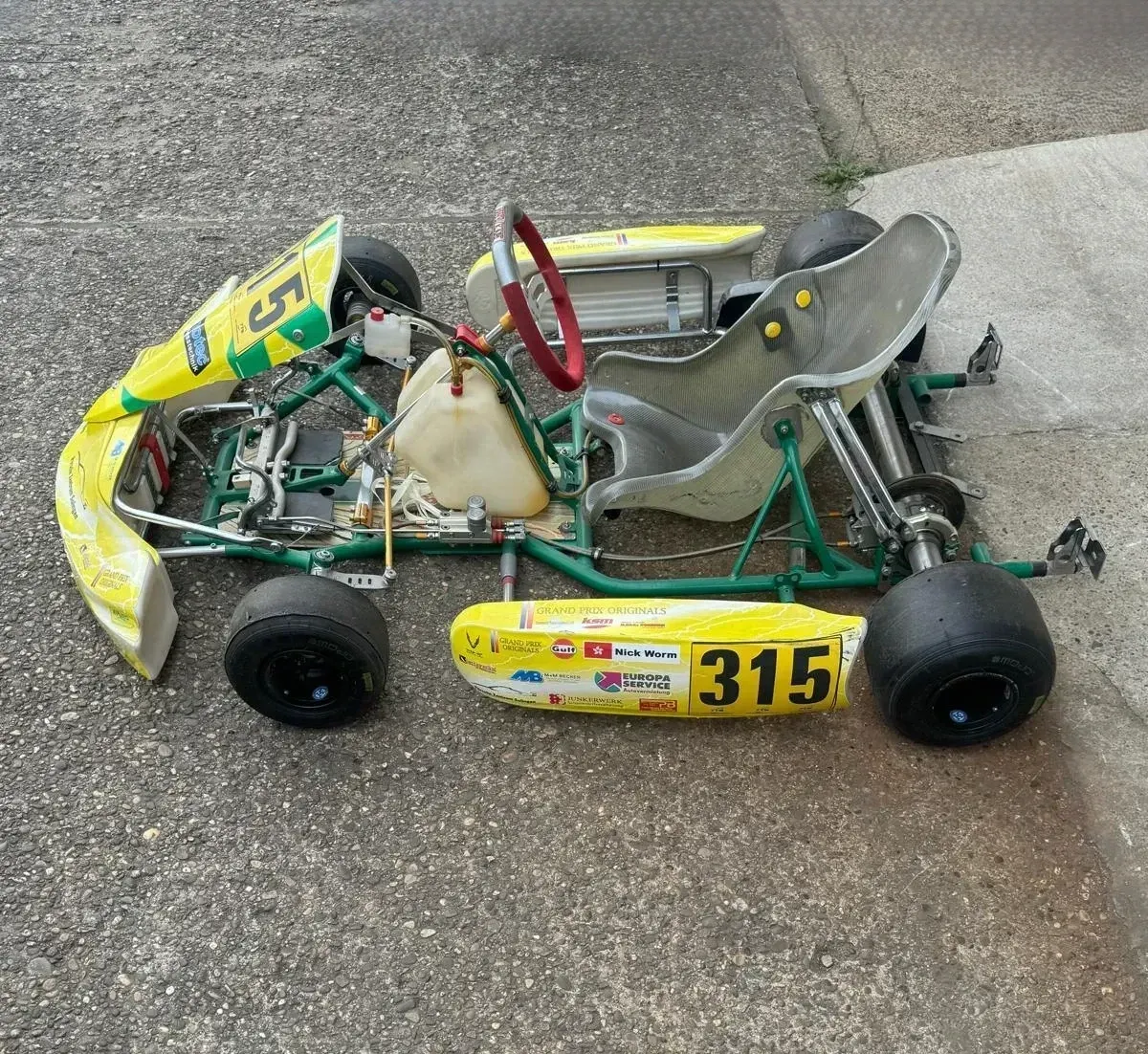 Rennkart Tony Kart Go-Kart für Kinder Tony Kart Racer CIK-FIA 56/CH/14 BY29480 - Bild 1
