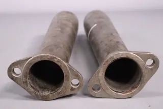 PORSCHE Endrohrset 60-70er Jahre   Länge 36 cm   Durchmesser 8cm  Gebraucht - Bild 8