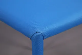 Piana Stapelstuhl Esszimmer Stoff blau EAN:5705994743401 NEU evtl Lagerspuren - Bild 5