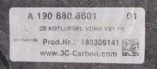 Mercedes-AMG GT4 Kotflügel rechts Carbon A1908817000 A1908808601 NEU Lagerspuren - Bild 12