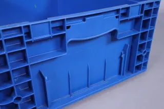 RL-KLT 6213 Kunststoffbox blau 40-6213 60x40x21,3cm stapelbar gebraucht labelfähig - Bild 9