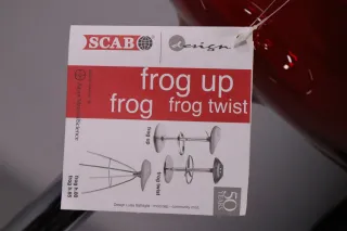 Scab Barhocker FROG twist transparent rot H:84cm EAN:8005733229829 Ausstellungsstück - Bild 7