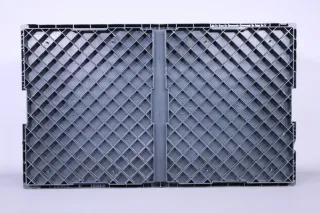 Europalette mit 9 Kunststoffboxen 40-1060-280-0 Medium-Behälter M 100x60x28cm - Bild 8