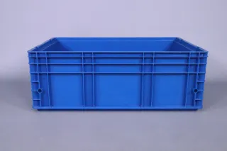 RL-KLT 6213 Kunststoffbox blau 40-6213 60x40x21,3cm stapelbar gebraucht labelfähig - Bild 3