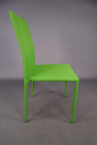 Piana Stapelstuhl Esszimmer Stoff grün  EAN:5705994743418  NEU evtl Lagerspuren - Bild 3