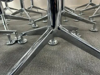 Bürodrehstul Konferenzstuhl ALIAS weiss chrom wie Vitra Eames Chair Gebraucht - Bild 20
