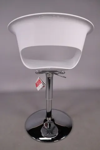 Scab Stuhl Miss B UP mit Armlehnen weiß/chrom Modell:2692.310 NEU Lagerspuren - Bild 4