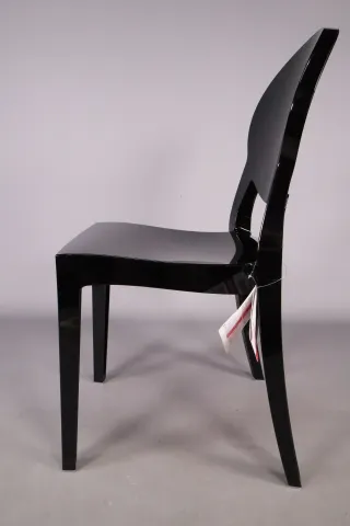 Scab Stapelstuhl IGLOO CHAIR schwarz hochglanz Modell:2357 380 NEU evtl Lagerspuren - Bild 5