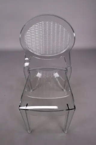 Scab Stapelstuhl Barbarella transparent klar Esszimmer NEU evtl Lagerspuren - Bild 6
