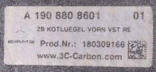 Mercedes-AMG GT4 Motorhaube Kotflügel-Set A1908808501 A1908808601 52513108000003 - Bild 10