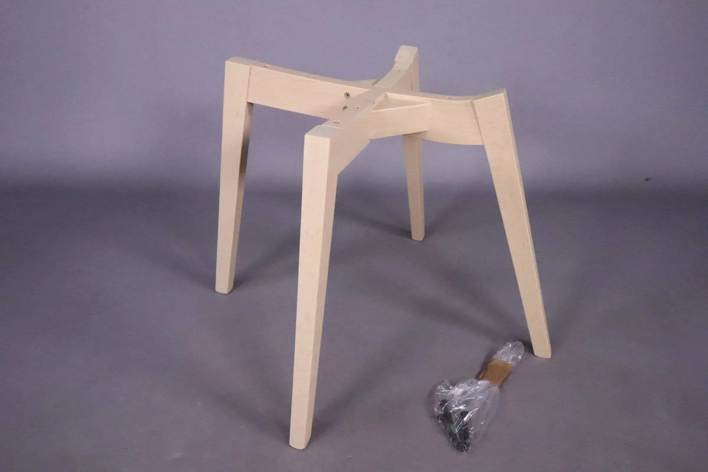 Stuhlgestell Basis aus Holz von Calligaris Farbe: helles Holz Ersatzteil NEU - Bild 1