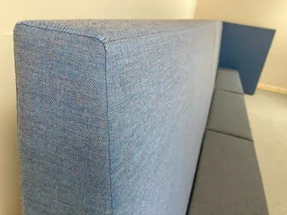 DRISAG Ply Zugbank blau 10-Sitzer mit Steckdosen Länge 510cm gebraucht - Bild 8