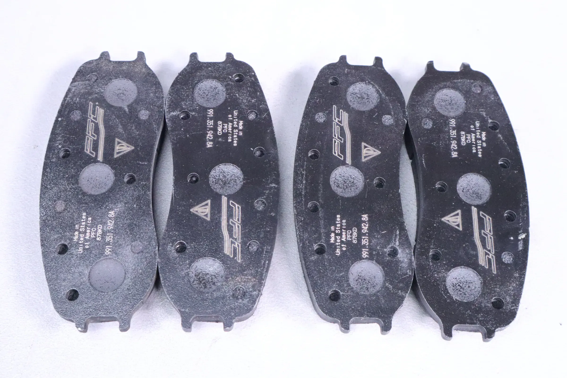 Porsche 991 PFC Bremsbelagsatz vorn 9913519428A Gebraucht sehr guter Zustand - Bild 1