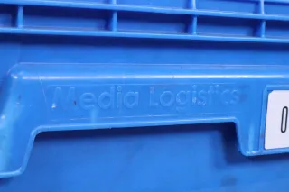 CurTec Kunststoffverteilerbox mit Faltdeckel 5121 blau 40x30x25cm gebraucht - Bild 10