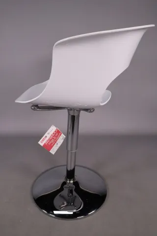 Scab Stuhl Miss B UP mit Armlehnen weiß/chrom Modell:2692.310 NEU Lagerspuren - Bild 5