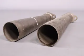 PORSCHE Endrohrset 60-70er Jahre   Länge 36 cm   Durchmesser 8cm  Gebraucht - Bild 4