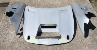 Mercedes-AMG GT4 Motorhaube Kotflügel-Set A1908808501 A1908808601 52513108000003 - Bild 2