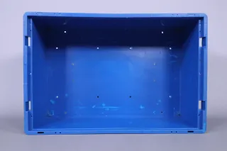 RL-KLT 6213 Kunststoffbox blau 40-6213 60x40x21,3cm stapelbar gebraucht labelfähig - Bild 6