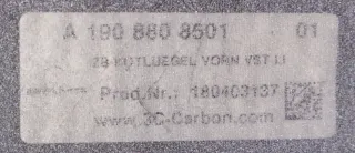 Mercedes-AMG GT4 Motorhaube Kotflügel-Set A1908808501 A1908808601 52513108000003 - Bild 11