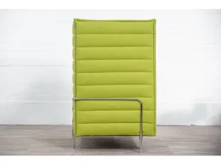 VITRA Alcove Highback Sofa Stoff Grün chrom 2-Sitzer H:138cm B:160cm T:85cm - Bild 6