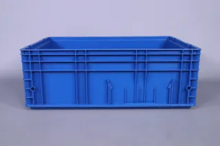 RL-KLT 6213 Kunststoffbox blau 40-6213 60x40x21,3cm stapelbar gebraucht labelfähig - Bild 2