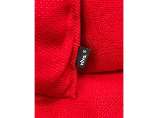 VITRA Alcove Highback Sofa Stoff Rot chrom 2-Sitzer H:138cm B:160cm T:85cm - Bild 4