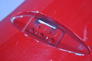 Porsche 996 GT3 Heckspoiler Flügel Facelift 99651295900G2X Rot Gebrauchsspuren - Bild 15