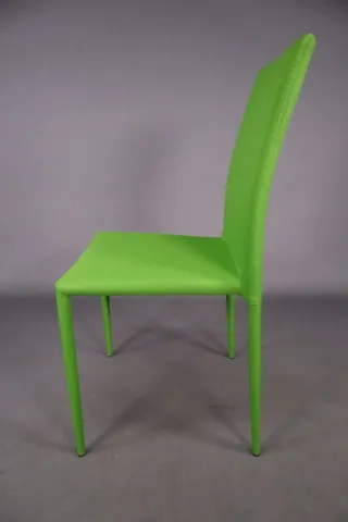 Piana Stapelstuhl Esszimmer Stoff grün  EAN:5705994743418  NEU evtl Lagerspuren - Bild 5