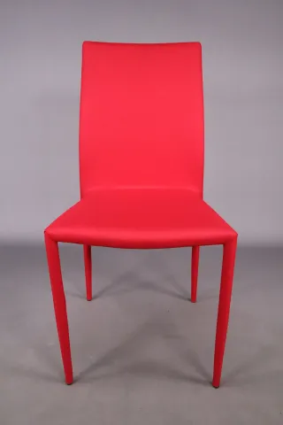 Piana Stapelstuhl Esszimmer Stoff rot EAN:5705994743425 NEU, Lagerspuren möglich - Bild 2